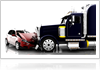 An Accident Between Truck And Car In Riverside, CA