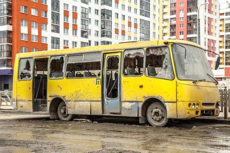 Yellow Bus Accident in Riverside, CA